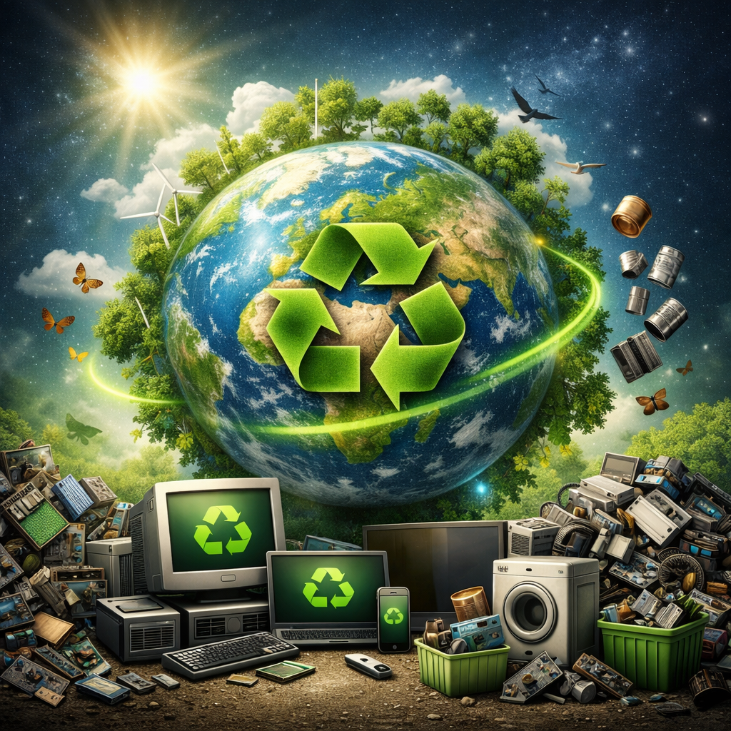 recyclage d'appareils électronique